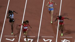 Sports running olympics 2012 Sanya Richards