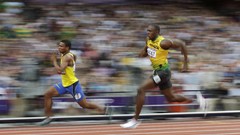 Sports running olympics 2012 Usain Bolt