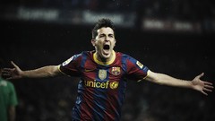 Sports soccer David Villa FC Barcelona