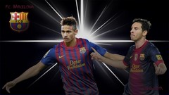 Sports soccer FC Barcelona Messi Neymar JR
