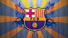 Sports soccer logos FC Barcelona blaugrana