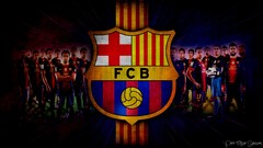 Sports soccer logos FC Barcelona football teams blaugrana 