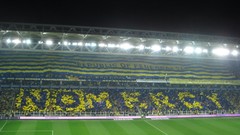 Sports stadium soccer Fenerbahce football fans