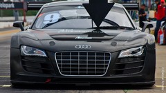Sports track cars races sports cars Audi R8 LMS