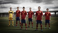 Sports villa Team Spain soccer FC Barcelona David Silva iker 