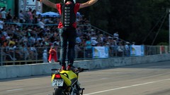 Sports woman cars motorbikes