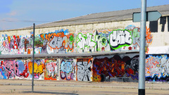 Spray paint street Art