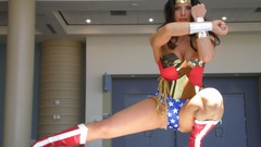 Spread legs woman Wonder