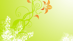 Springtime abstract Plant flower