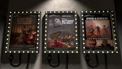 Spy 3d steam engineer cinema team fortress 2 heavy video games 