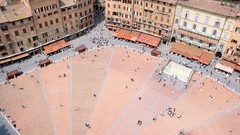 Squares Italy architecture siena