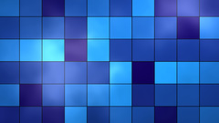 Squares tiles abstract blue