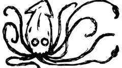Squid octopus post ur