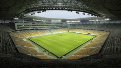 Stadium football field