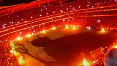 Stadium soccer football fans