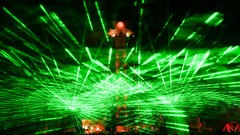 Stage Lasers party Q-Dance Q-Base 2012