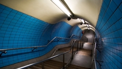 Stairways tunnels Terminal