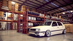 stance Volkswagen Golf III Car warehouse Volkswagen Golf