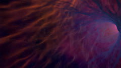 Star Birth abstract hole