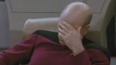 Star Trek facepalm