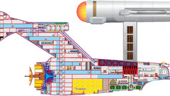 Star Trek schematic USS