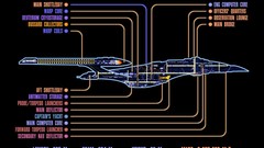Star Trek spaceships schematic