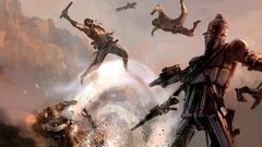 Star wars bounty hunter stormtroopers artwork fantasy art IG-88