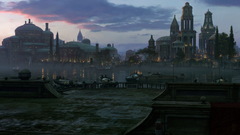 Star wars clouds cityscapes