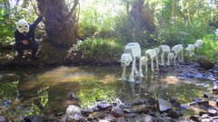 Star wars crossing rivers AT-AT