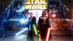 Star wars Darth Vader lightsabers ewan mcgregor jedi Anakin 