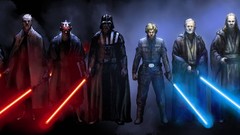 Star wars Darth Vader sith darth maul jedi Luke Skywalker 