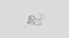 Star wars funny minimalistic toilets