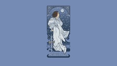 Star wars Leia Art Nouveau