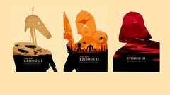 Star wars posters minimalistic Star Wars: The Phantom Menace