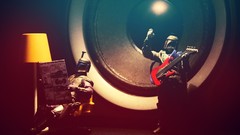 Star wars rocks guitars figurines bounty hunter boba fett