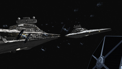 Star wars spaceships Tie