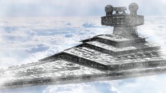 star wars Star Destroyer render cgi digital art science fiction