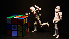 Star wars stormtroopers cubes