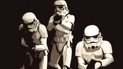 Star wars stormtroopers monochrome