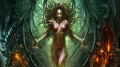 Starcraft fantasy art Sarah Kerrigan Queen Of Blades