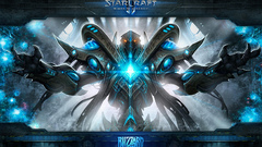 starcraft ii Protoss video games blizzard entertainment blue