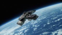 Stargate: Atlantis Daedalus spaceships