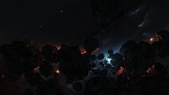 Stars Asteroids nebulae outer space Photo manipulation caught 