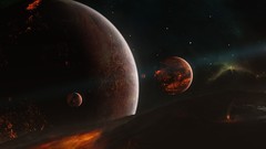 Stars Asteroids planets nebulae outer space Tyler Young