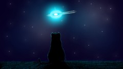 Stars cats mass effect video games Mass Relay