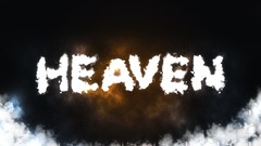 Stars clouds dark text white light heaven effect dreamy effects 