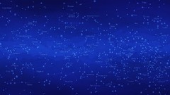 Stars Constellation blue background