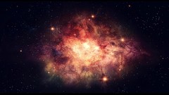 Stars dark abstract explosions nebulae outer space Big Bang
