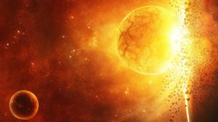 Stars explosion catastrophe planets outer space
