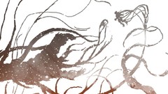 Stars flood white background artwork digital art video games 